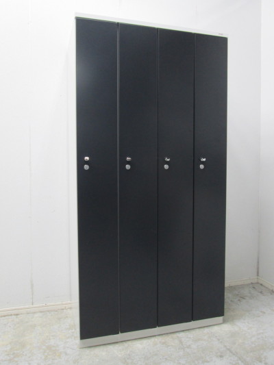 プラス 4人用ロッカー SL-42B W900xD515xH1790mm 中古品
